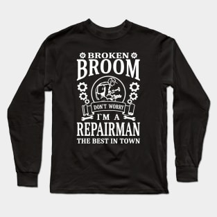 Repairman Best in Town, Halloween outfit Long Sleeve T-Shirt
